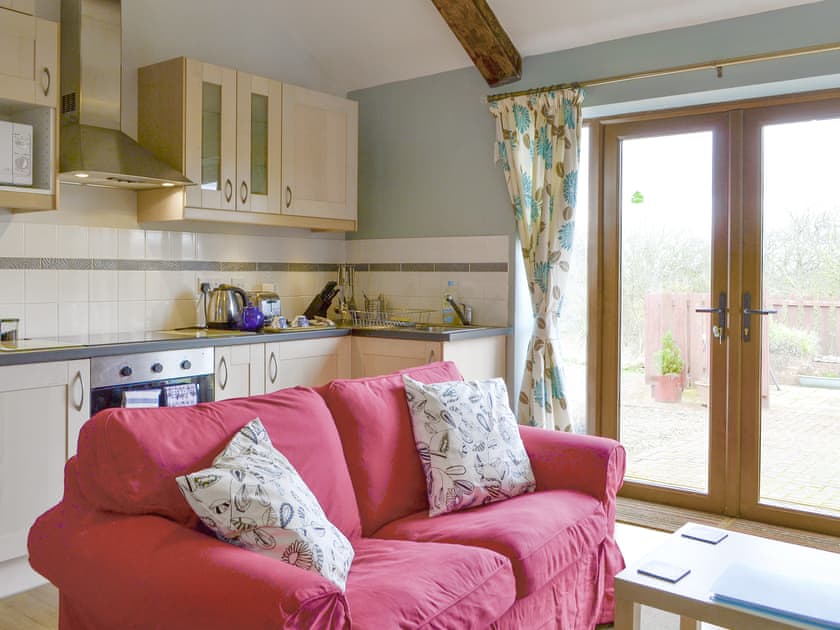 Well-appointed kitchen in open-plan design | Shepherdskirk - Wide Sky Cottages, Lowick, near Berwick-on-Tweed