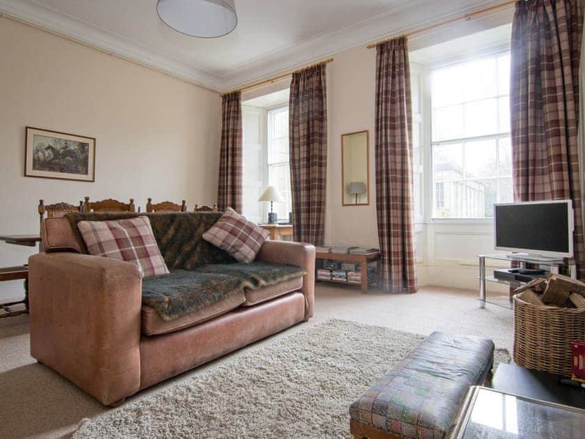 Spacious living and dining room | Meldon, Park East Wing Apartment, near Morpeth