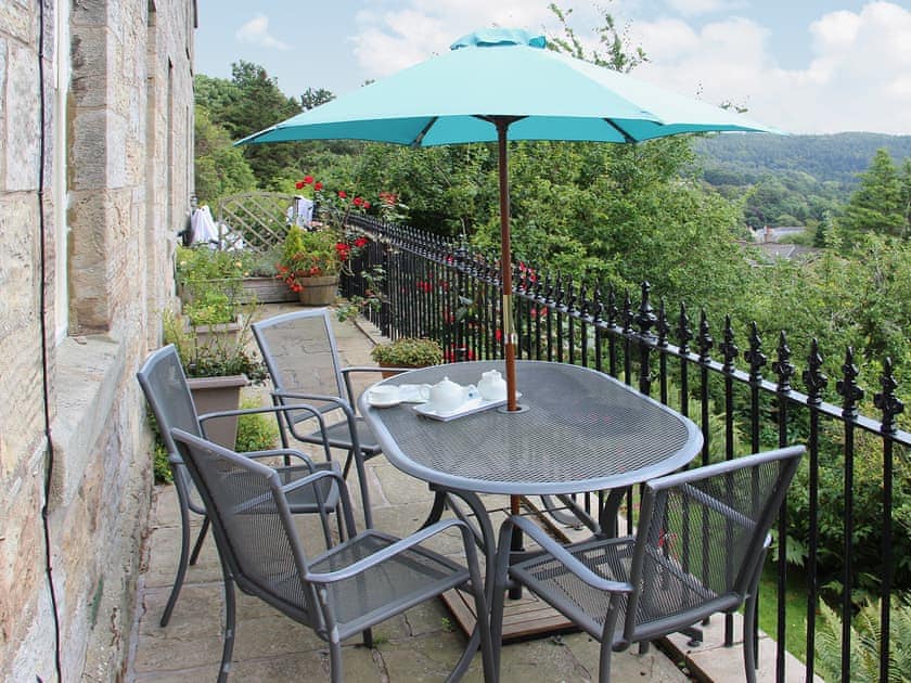 Sitting-out-area | The Croft, Rothbury