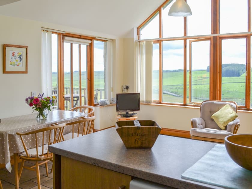 Light and airy open plan living space | The Old Farmhouse, Grindon near Haydon Bridge