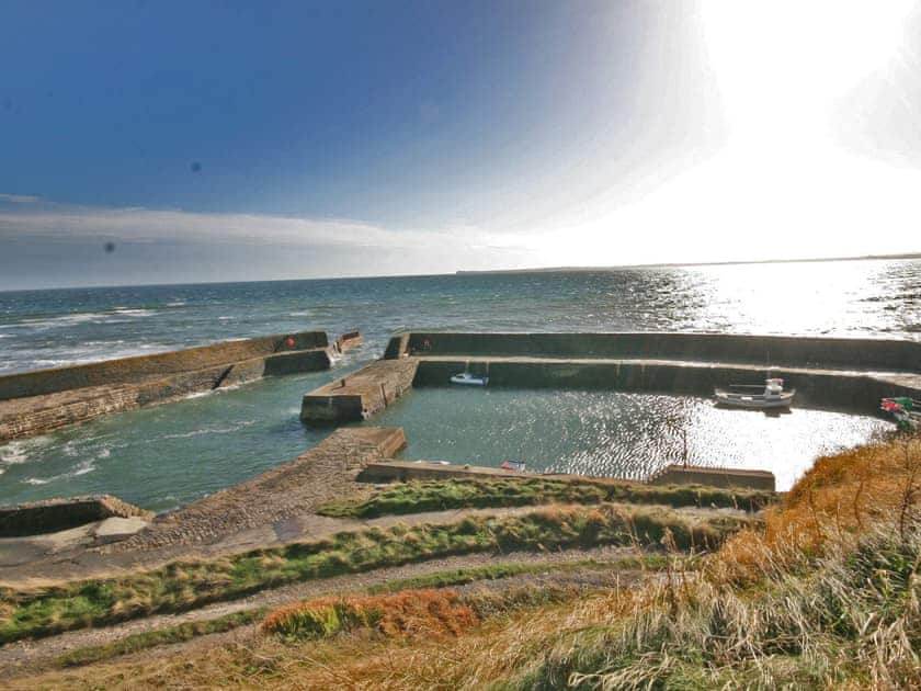 Keiss Harbour nearby | Curlew Croft, North Keiss, Caithness