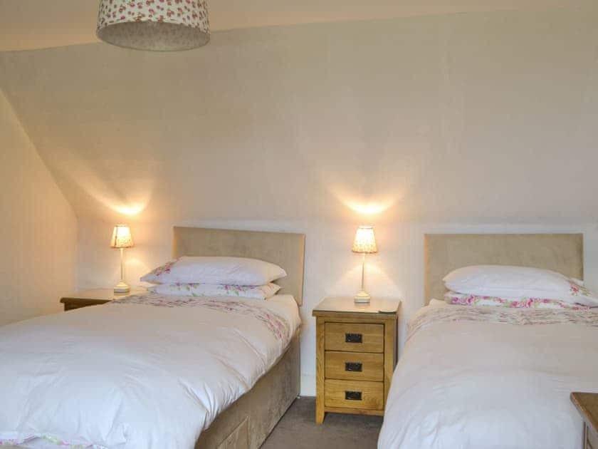Twin bedroom | Old Post Office House, Artafallie, Inverness