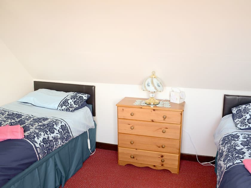Twin bedroom | Croft Cottage, Gairloch, Wester Ross