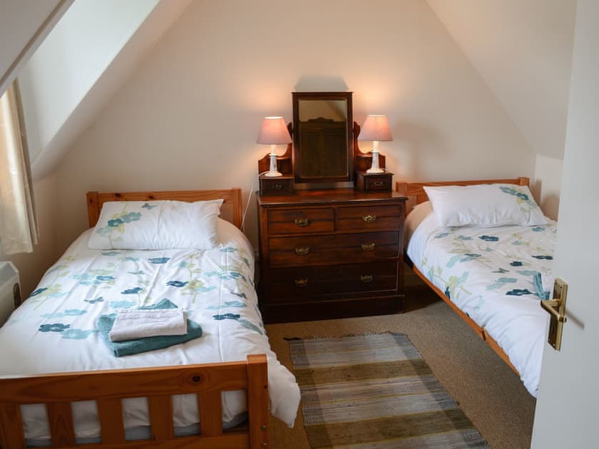 Twin bedroom | Melness Cottage, Tongue, Sutherland