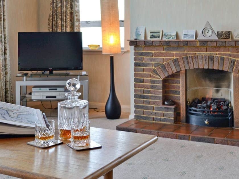 Real flame gas fire | Woodside, Boyndie, Banff