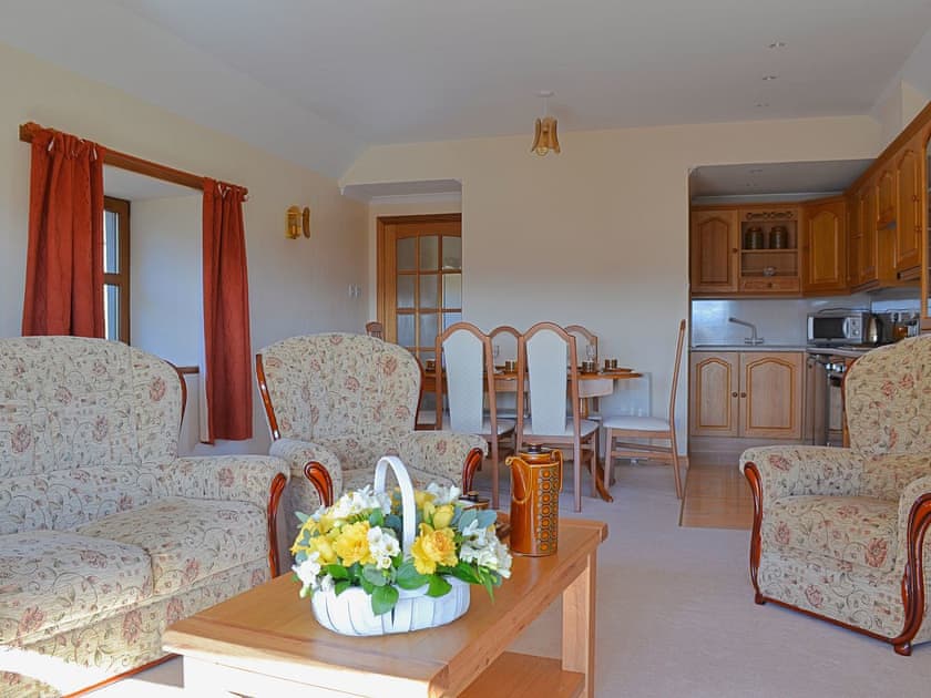 Open plan living/dining room/kitchen | The Bothy, Crook of Devon, Kinross
