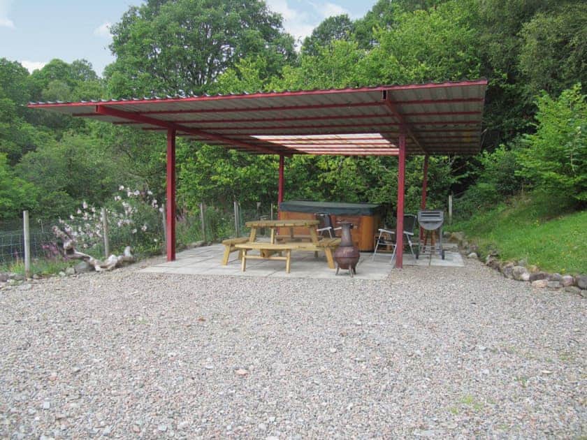 Hot tub | Beech House, Banavie, Fort William