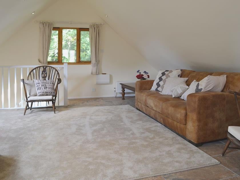 First floor open plan living area | Forest Cottage, Northwold