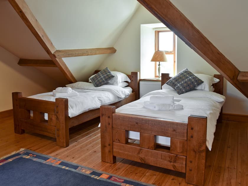 Twin bedroom | Green End Cottage, Stainforth near Settle