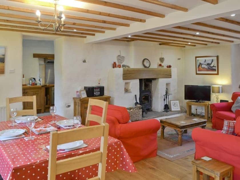 Comfortable, bright dining area with easy access to kitchen  | Arngill, Muker