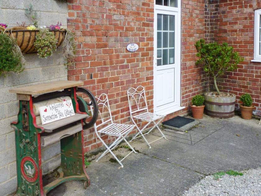 Sitting-out-area | Summertree Cottages - The Granary, near Thornton-le-Dale and Pickering