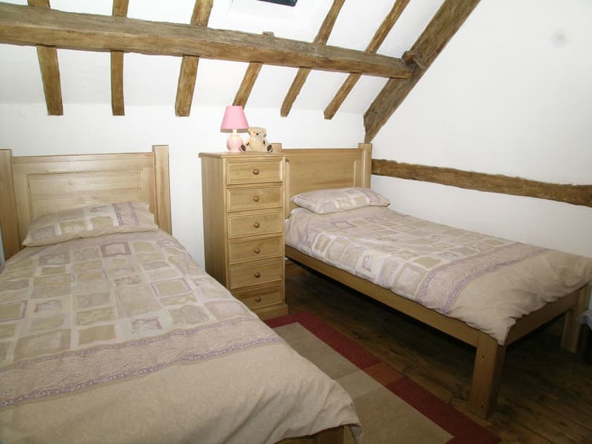 Twin bedroom | Newbiggin Hall Cottages - Cedar Cottage, Aislaby near Grosmont and Whitby