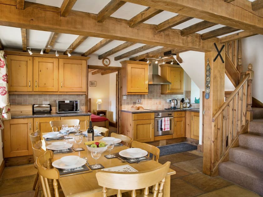 Kitchen/diner | Newbiggin Hall Cottages - Cedar Cottage, Aislaby near Grosmont and Whitby