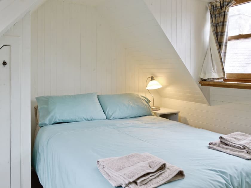 Double bedroom | Crovie Cottage, Crovie, Gardenstown, Aberdeen