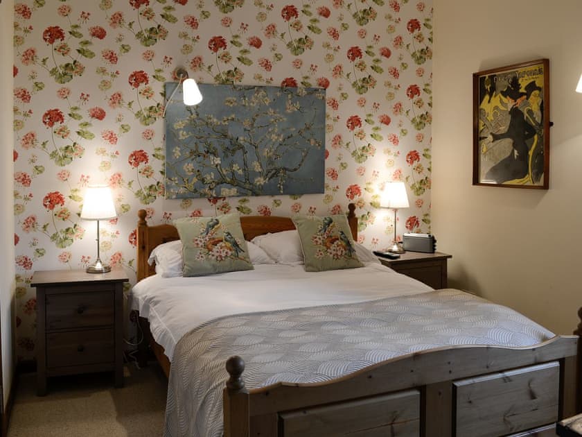 Double bedroom | Hollyhock Cottage, Thorns near Hawes