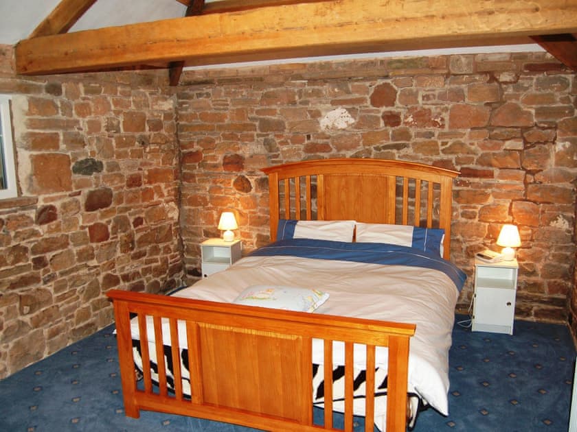 Charming double bedroom with beams | The Bird Bath, Wreay near Carlisle