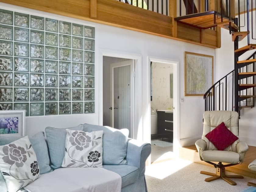 Intimate ground floor lounge with access to other rooms | St John The Baptist Mission Church, Capel Curig