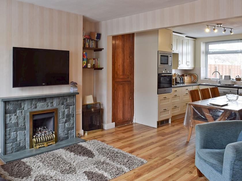 Open plan living/dining room/kitchen | Saddleback Cottage, Keswick