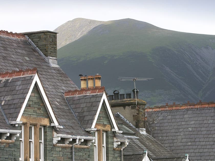 Skiddaw from sitting room window  | Brundholme, Keswick
