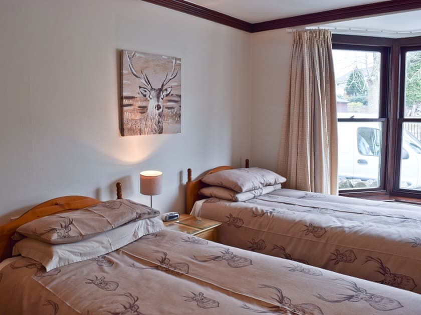 Twin bedroom | Dairy Lodge, Keswick