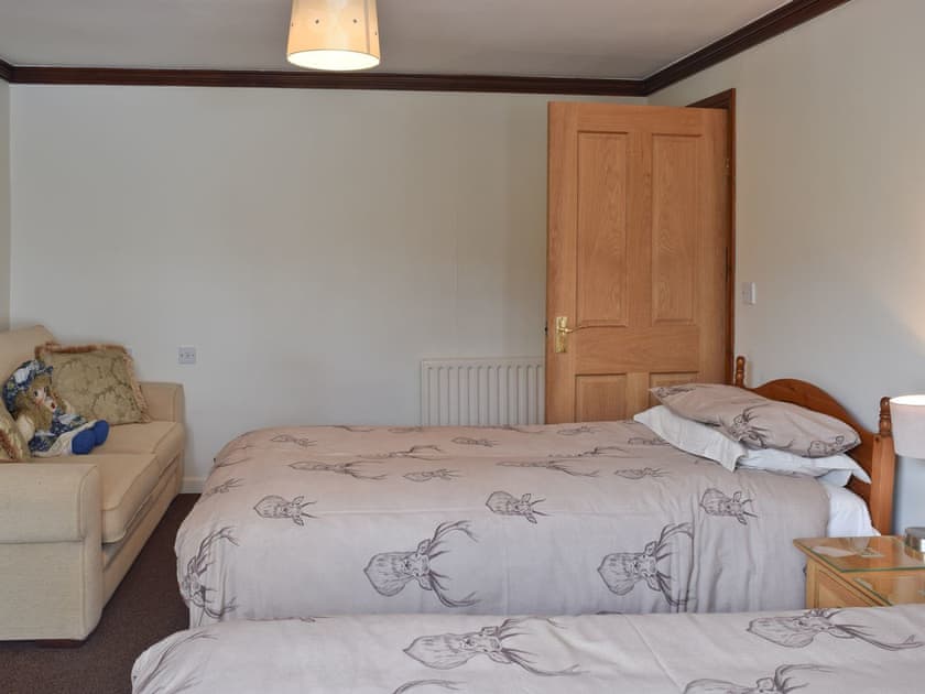 Twin bedroom | Dairy Lodge, Keswick