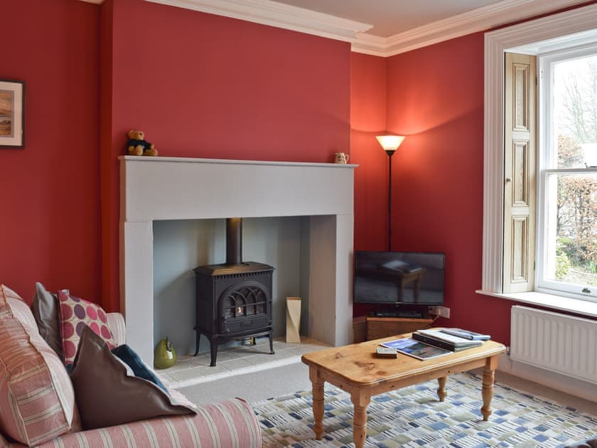 Living room with dining area | Shorley Lodge, Keswick