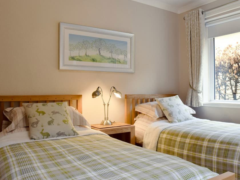 Well presented twin bedroom | Brandelhow, Keswick