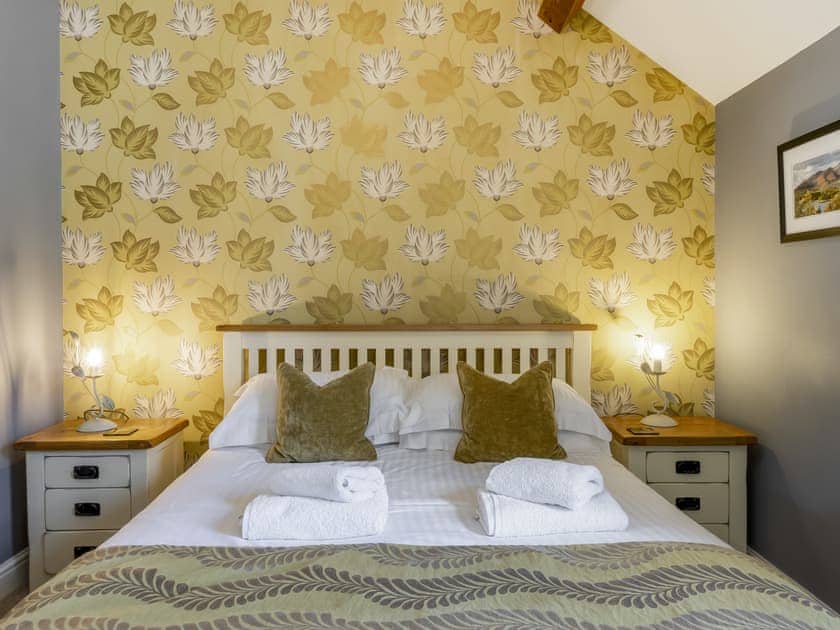 Comfortable double bedroom on first floor | Tommy’s Cottage, Keswick