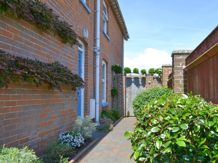 Well-presented side entrance | Rosedene, Bembridge