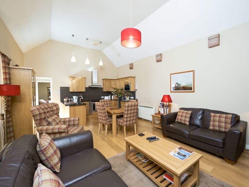 Open plan living/dining room/kitchen | Home Farm - Stables Cottage, Glendaruel