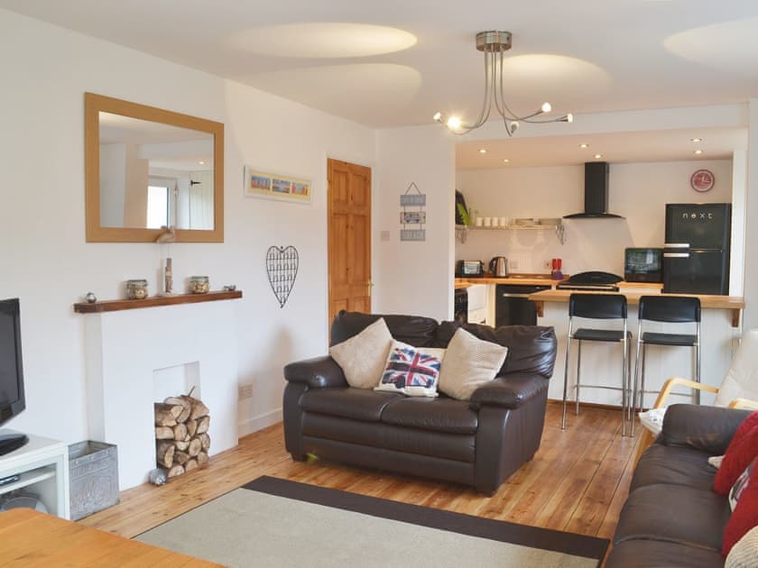 Open plan living/dining room/kitchen | Coastal Hideout, Wells-next-the-Sea
