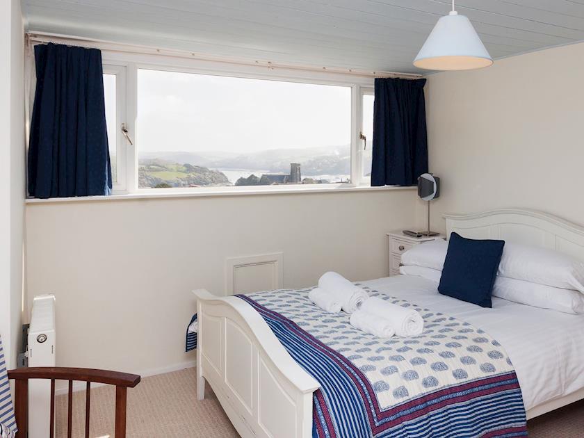 Delightful double bedroom with far reaching views | End House, Salcombe