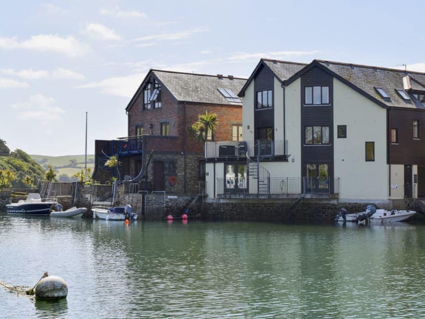 View of property from across Shadycombe Creek | Tappers Quay 4, Salcombe