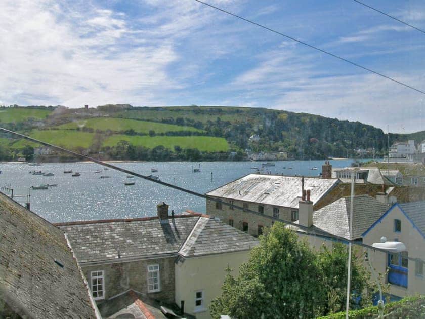 Views across the roof tops to the Harbour, Snapes Point and East Portlemouth | Church St 1, Salcombe