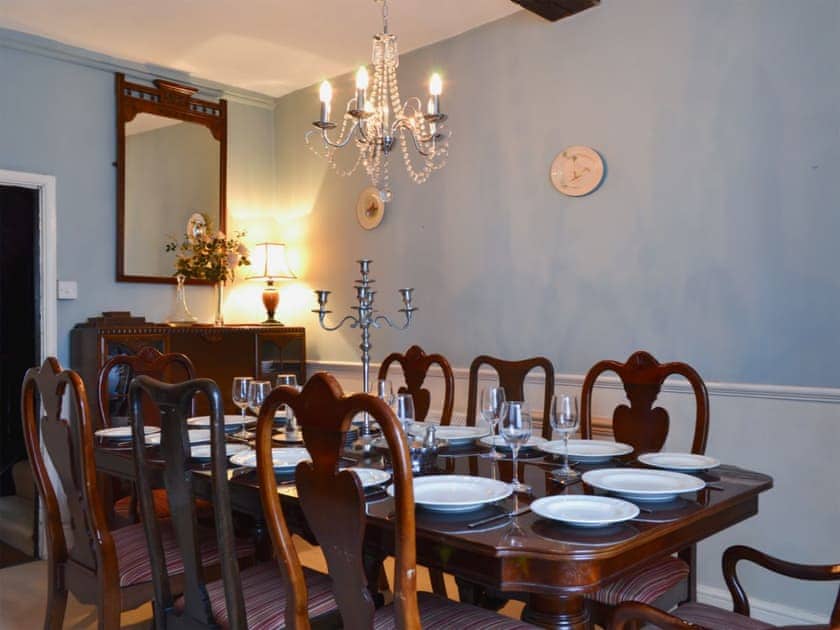 Dining room | Ellinor House, Cleobury Mortimer, nr. Ludlow