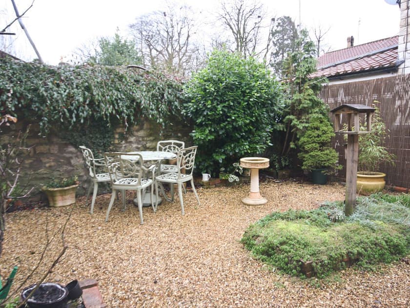 Sitting-out-area | Lumley Cottage, Thornton-le-Dale