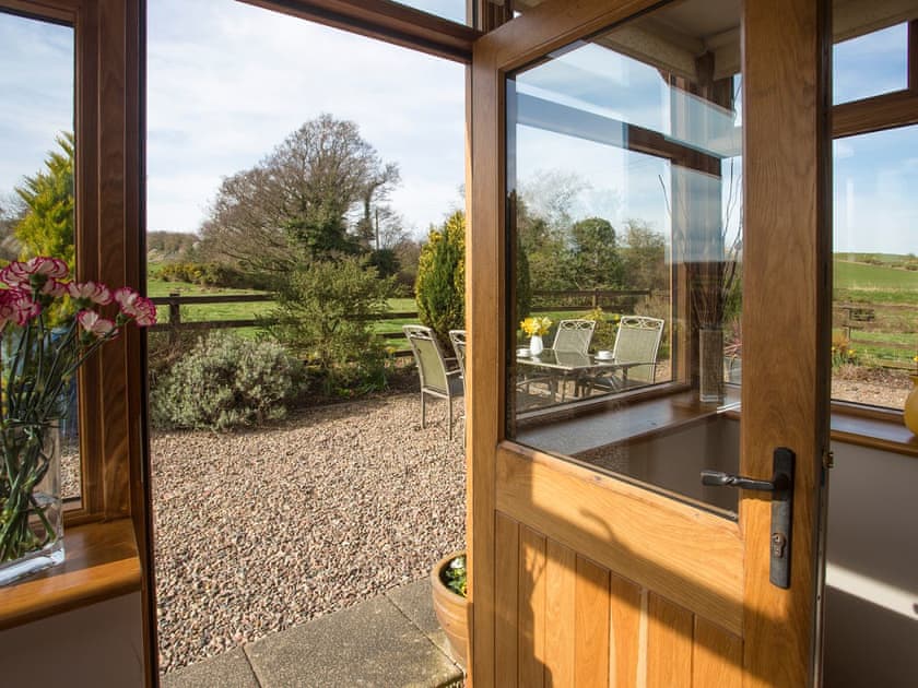 Lovely views from the front door | Coquet Cottage, Longframlington, near Rothbury