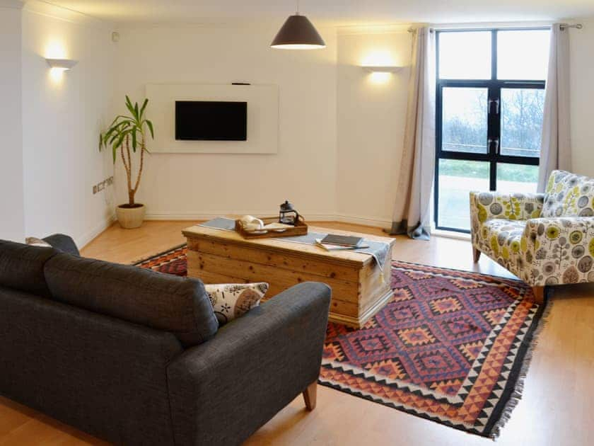 Living room | Linhay Apartment, St Austell