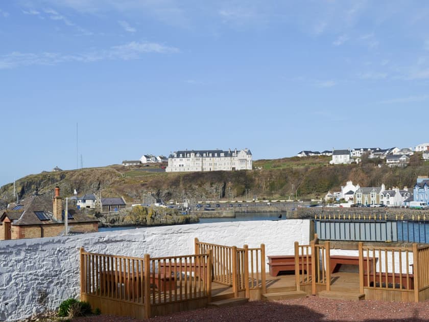 Sitting-out-area | Harbour Side View, Portpatrick