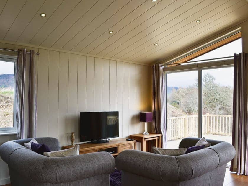 Living room | Loch Ness Cottages - Bramble Lodge, Fort Augustus