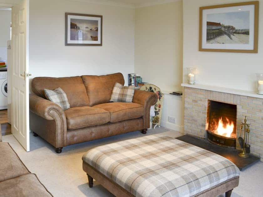 Warm and welcoming living room | Foulden Hill Farm Cottage, Foulden