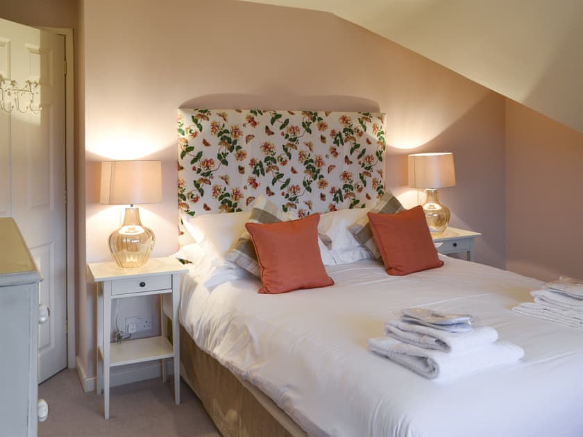 Comfortable double bedroom | Foulden Hill Farm Cottage, Foulden