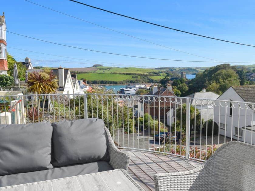 Stunning views from the patio | Cotillion, Salcombe