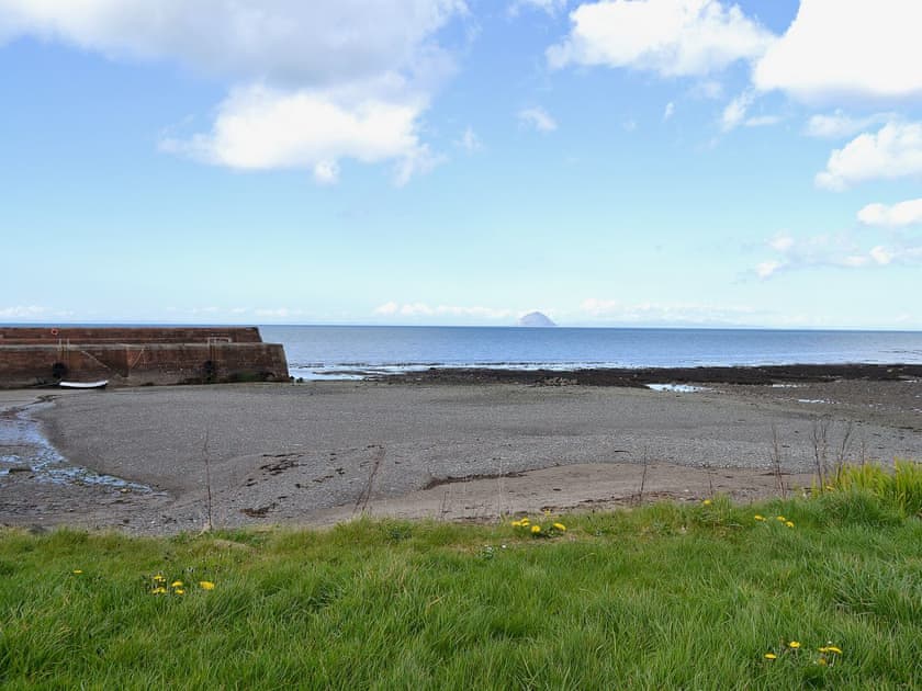 Wonderful views from the coast over the Forth of Clyde towards Ailsa Craig | Balnowlart Lodge, Ballantrae, nr. Girvan