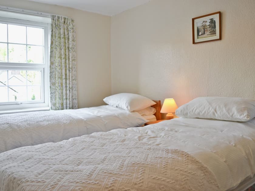 Twin bedroom | Ashley Cottage, Combe Martin, nr. Ilfracombe