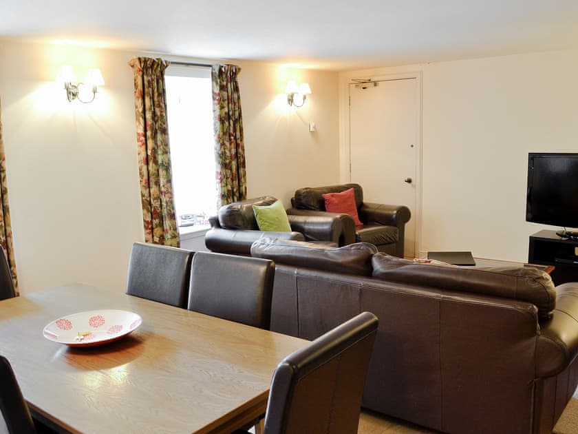 Open plan living/dining room/kitchen | Courtyard Cottage, Mellerstain, nr. Kelso