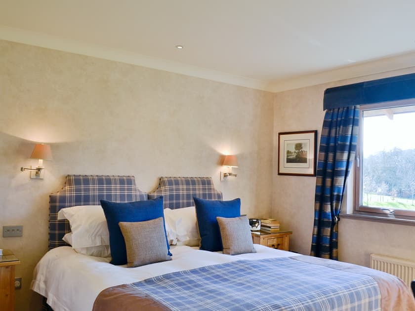 Well presented double bedroom | River Lodge - Ness Castle Estate, Inverness