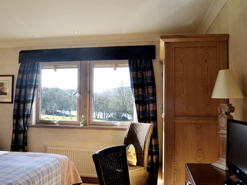 Well presented double bedroom | River Lodge - Ness Castle Estate, Inverness