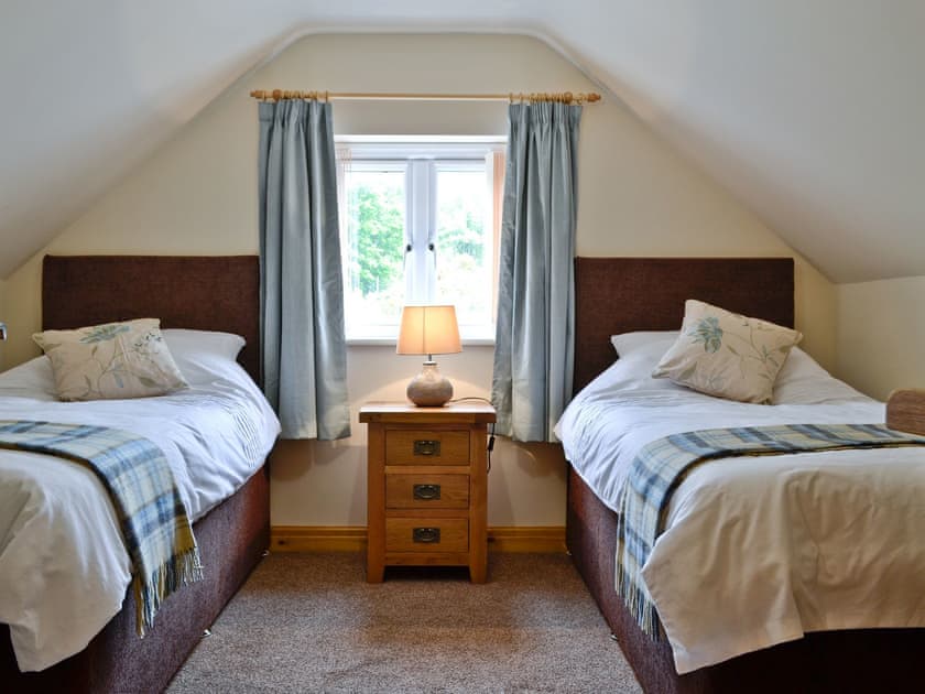 Twin bedroom | Bwthyn Bwlch, Prion, nr. Denbigh