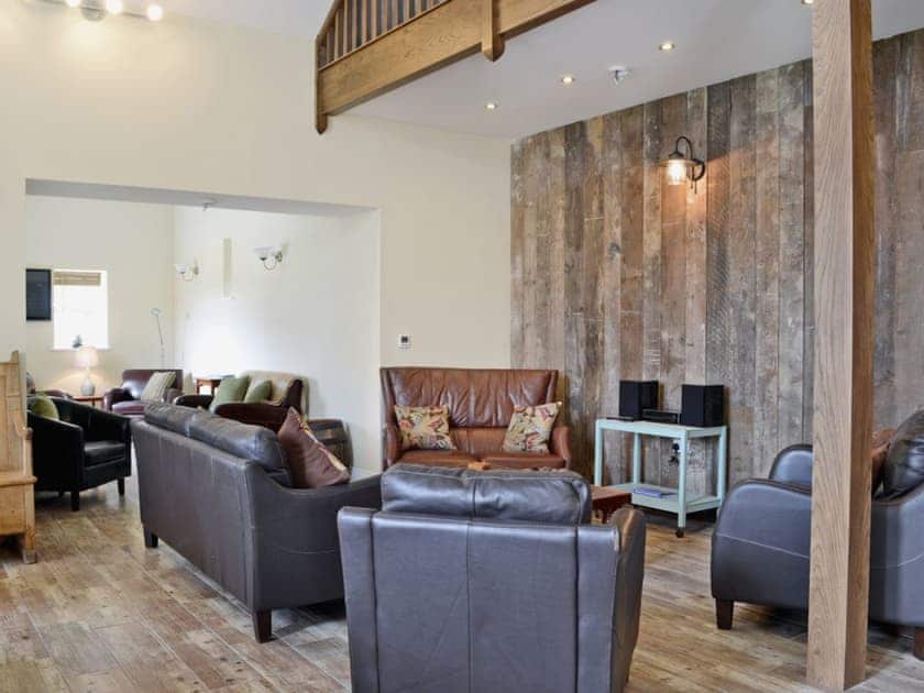 Open plan living/dining room/kitchen | The Old Cow Shed, Kidwelly